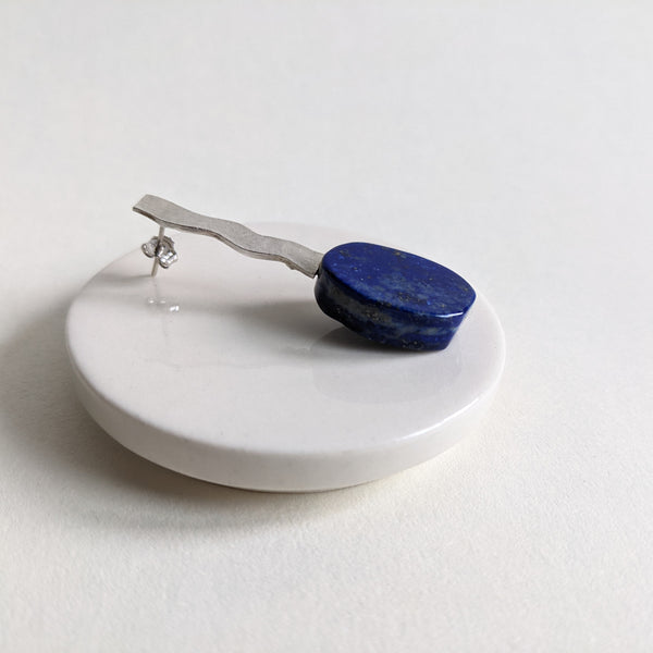 Lapis Lazuli 925 Earring