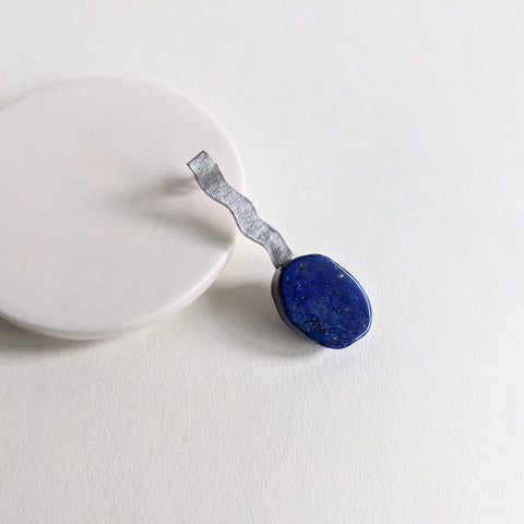 Lapis Lazuli 925 Earring