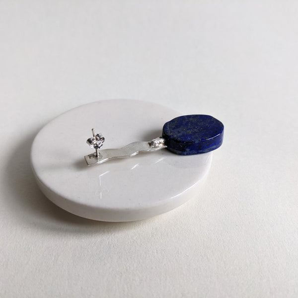 Lapis Lazuli 925 Earring